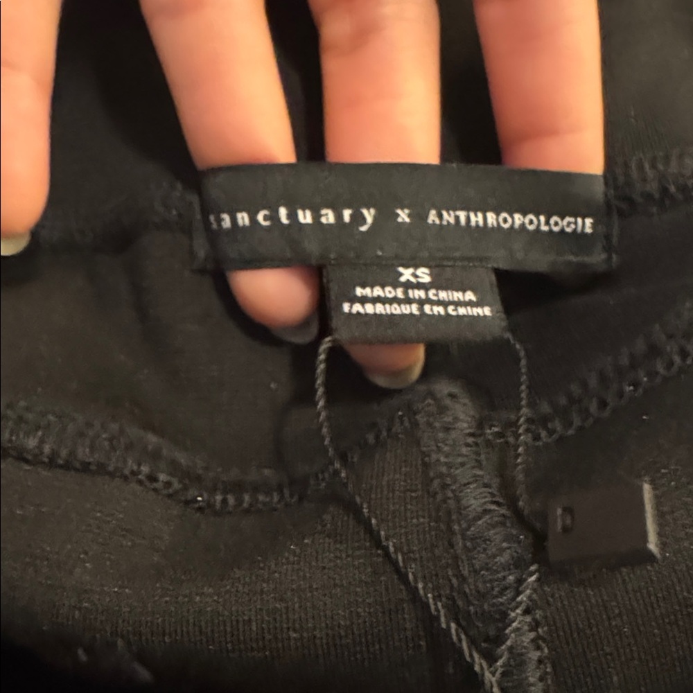 Sanctuary X Anthropologie Runway Shimmer Leopard Print Pants - Picture 8 of 8